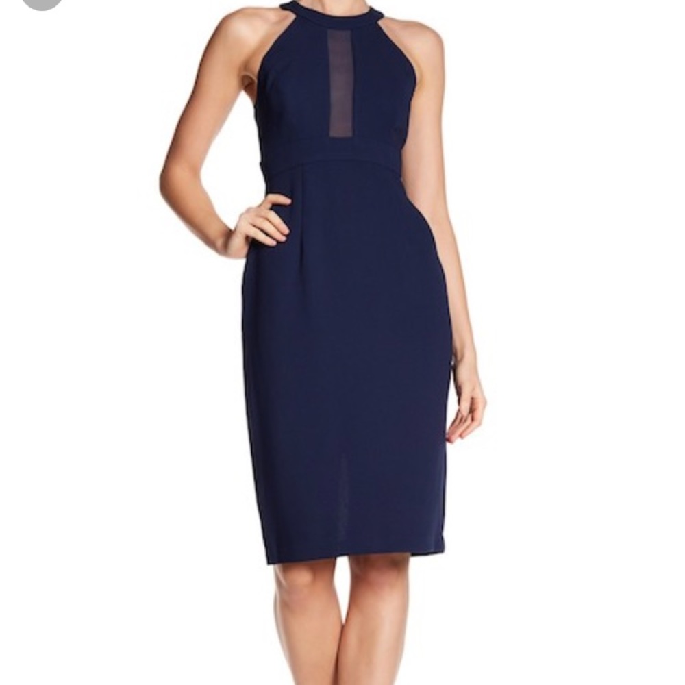 BCBG dress dark navy
